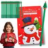 24X Christmas Pen and Notebook Gift for St. Nicholas Day Classroom for Kindergarten [Zesprez2]