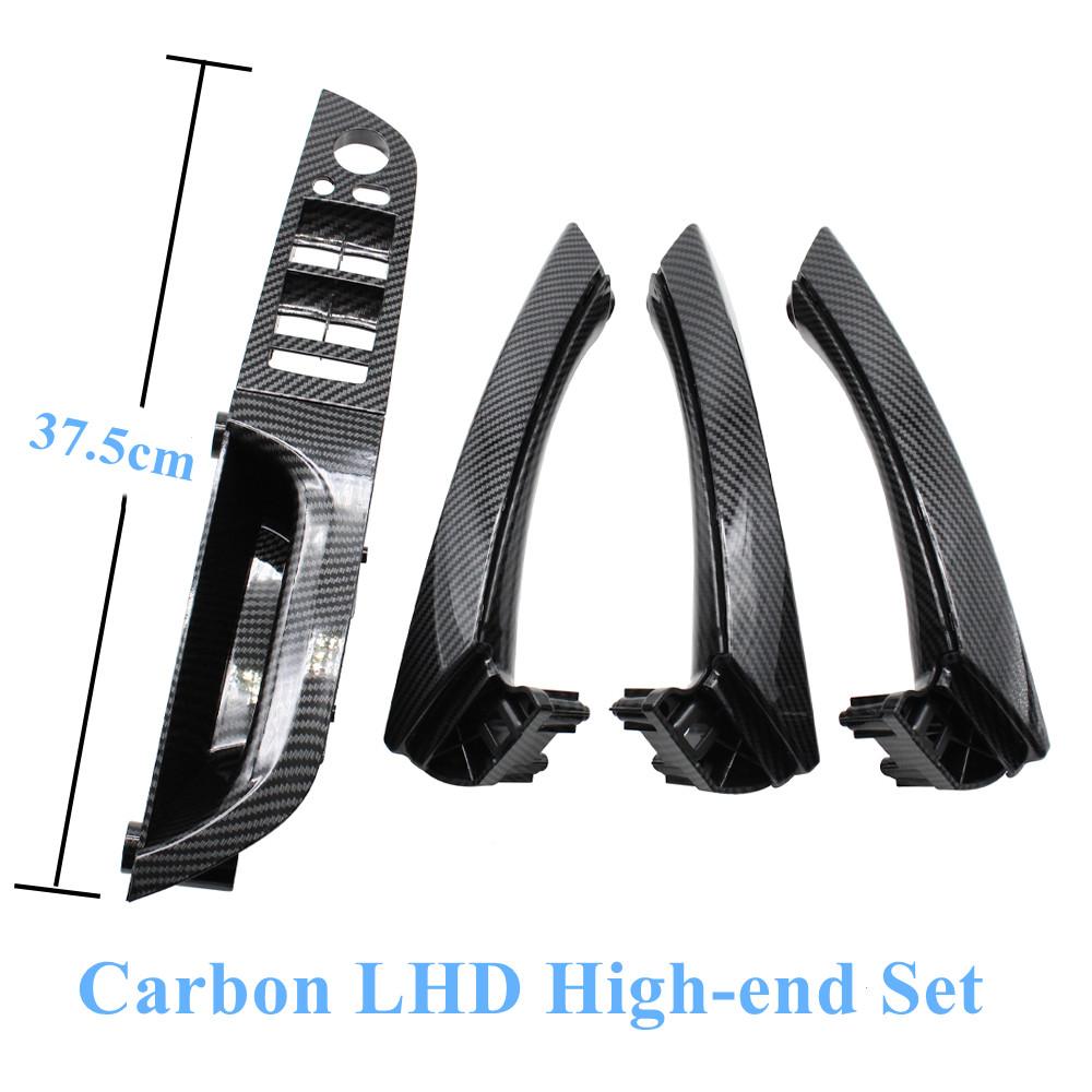 LHD Top Quality Interior Plastic Door Pull Handle with Cover Trim Full Set For BMW 3 Series E90 E91 316 318 320 325 328i