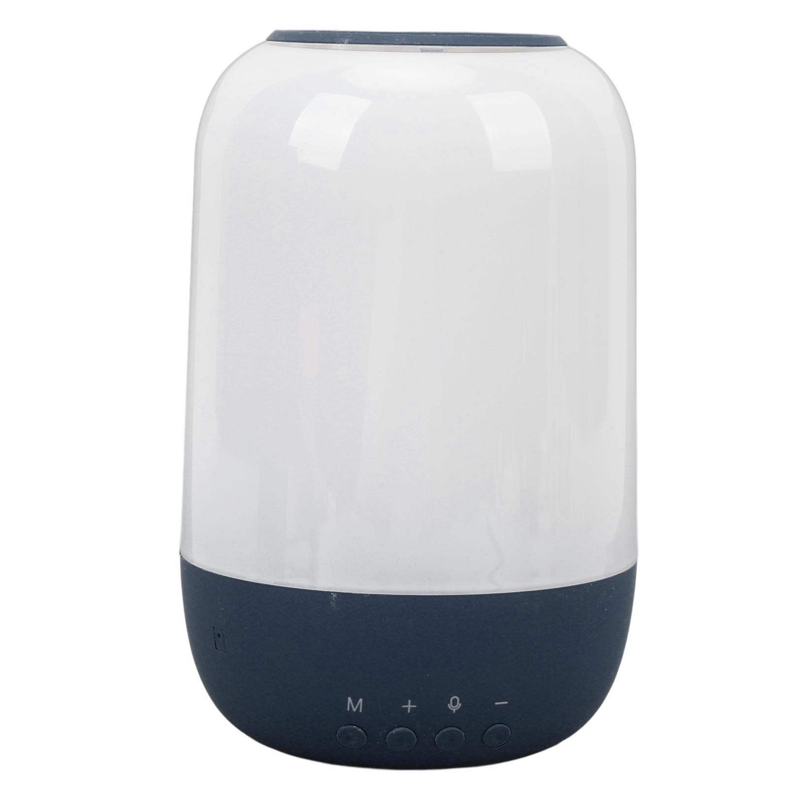 

Ночной светильник Bluetooth-динамик Портативный беспроводной динамик 7 цветов меняющий прикроватный светильник для темно-синий