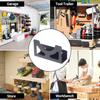 2pcs Heavy Duty Grinder Mount with Quick Installation for Wall Storage Space Efficient Stainless Steel Bracket