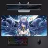 Game Graceful Genshin Impact Lauma Mouse Pad Large Gaming Mousepad With Stitched Edges Thickened Desk Mat Pc