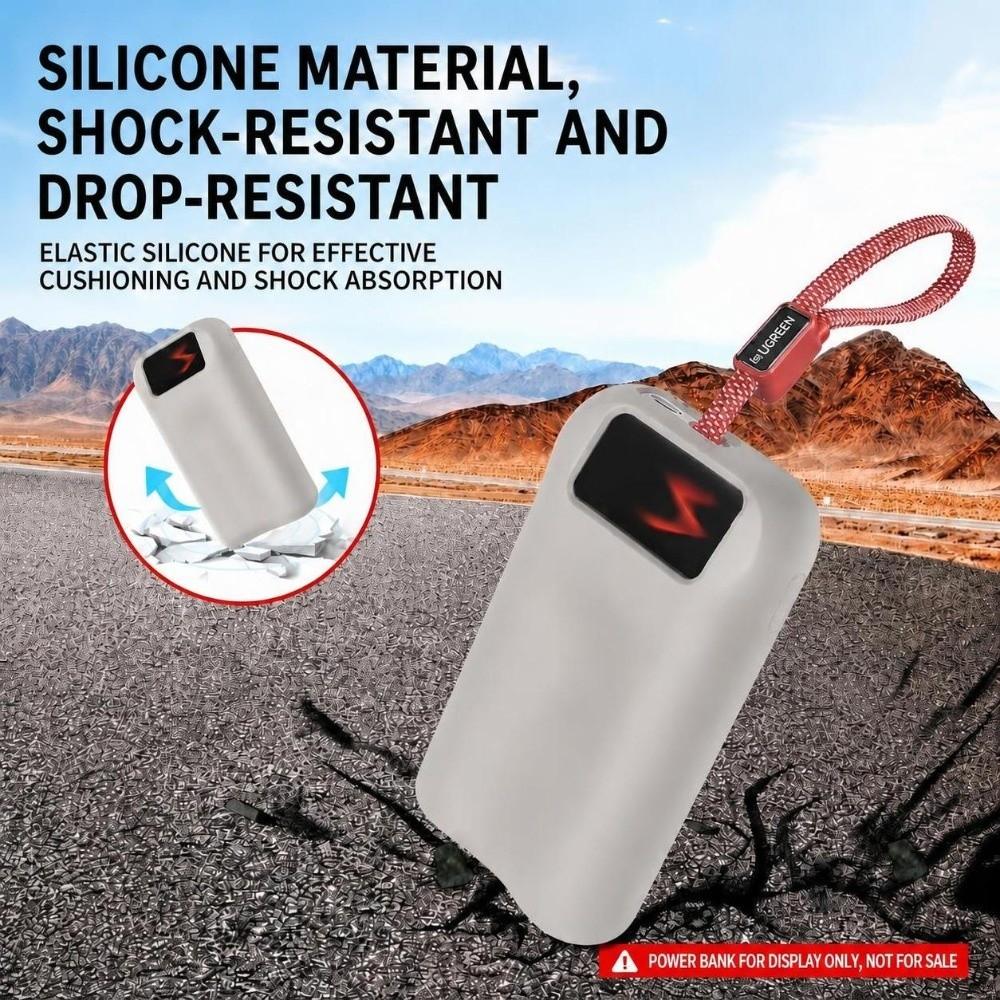 Shockproof Protective Case Dustproof Soft Shell for UGREEN P6 PB610 45W 10000mAh Power Bank Travel
