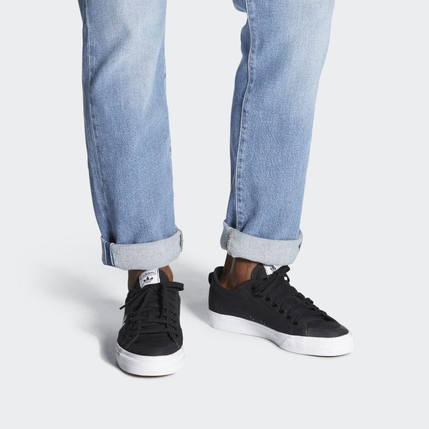 Adidas Nizza Trefoil 'Core Black' FW5185