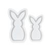 Easter Hare Silicone Candle Molds Heat Resistant for Epoxy Resin Making Candle Soap Tealight Stand Festival Decoration