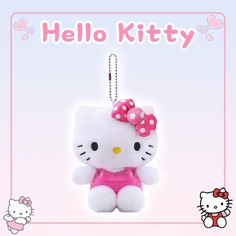 

Оригинальный Sanrio Hello Kitty Милая Девочка Брелок для ключей Автомобиль Школьная сумка Подвеска Детские Плюшевые Игрушки Брелок Плюшевый Подарок на День Рождения День Благодарения