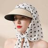 Korean Style Scarf Baseball Cap Y2k Strappy Scarf Hat Casual Strappy Bandana Hat  Summer