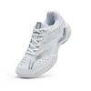 Li Ning Thunder Sonic Boom Cushioning Slip Resistant Breathable Low top Badminton Shoes Unisex White Silver AYTV005-4