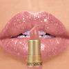 6 Colors Diamond Pearlescent Lipstick Glitter Shiny Metallic Lipstick Lip Tint Long Lasting Nude Shimmer Shiny Lip Gloss Makeup