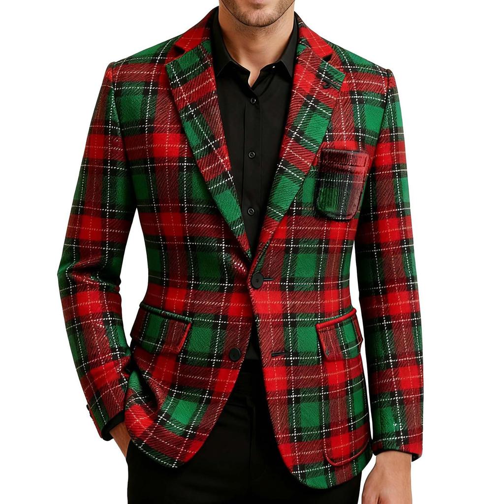 Herren Druck Kord Warm Taschen Anzugjacke Cardigan Herren Freizeitanzug