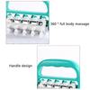 Cellulite Massager Roller Handle Fat Press Lymphatic Drainage Massager Body Muscle Massage Roller Myofascial Release Fitness