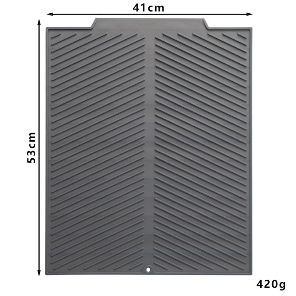 S/M/L Silicone Draining Board Mat Foldable Table Heat Insulation Pad  for Kitchen Pot Cup