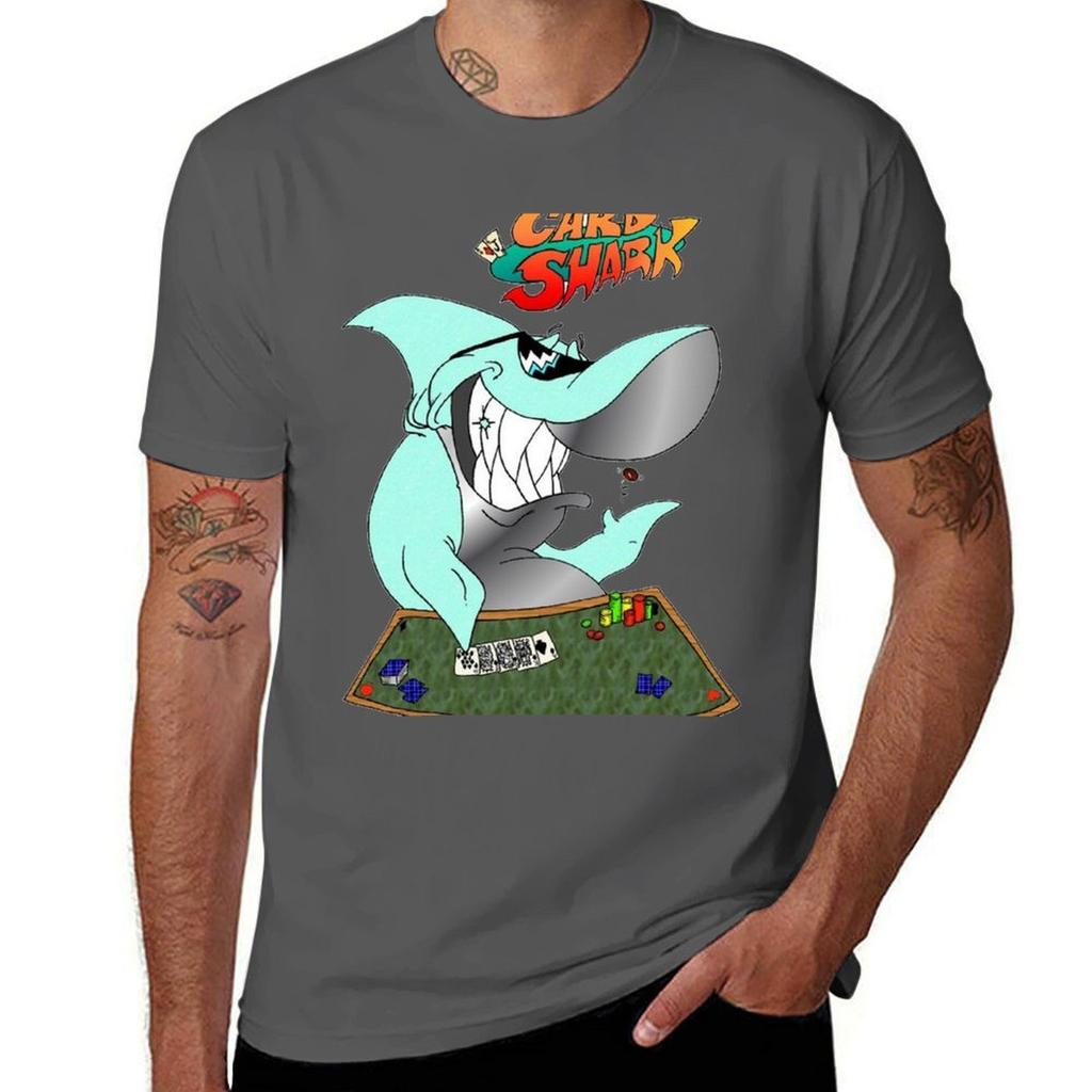 Card Shark Tshirt Cool Feeling Summer Tee Shirt