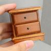 1:12 Dollhouse Miniature Bedside Table Chest Of Drawers Nightstand Furniture Model Decor Toy Doll House Toys Accessories
