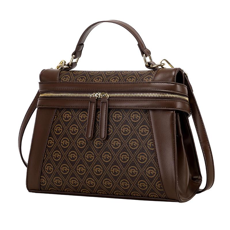 

New Popular Women s Bag Crossbody Bag Retro Letter Printed Handbag Bag Daily One Shoulder Tote Bag