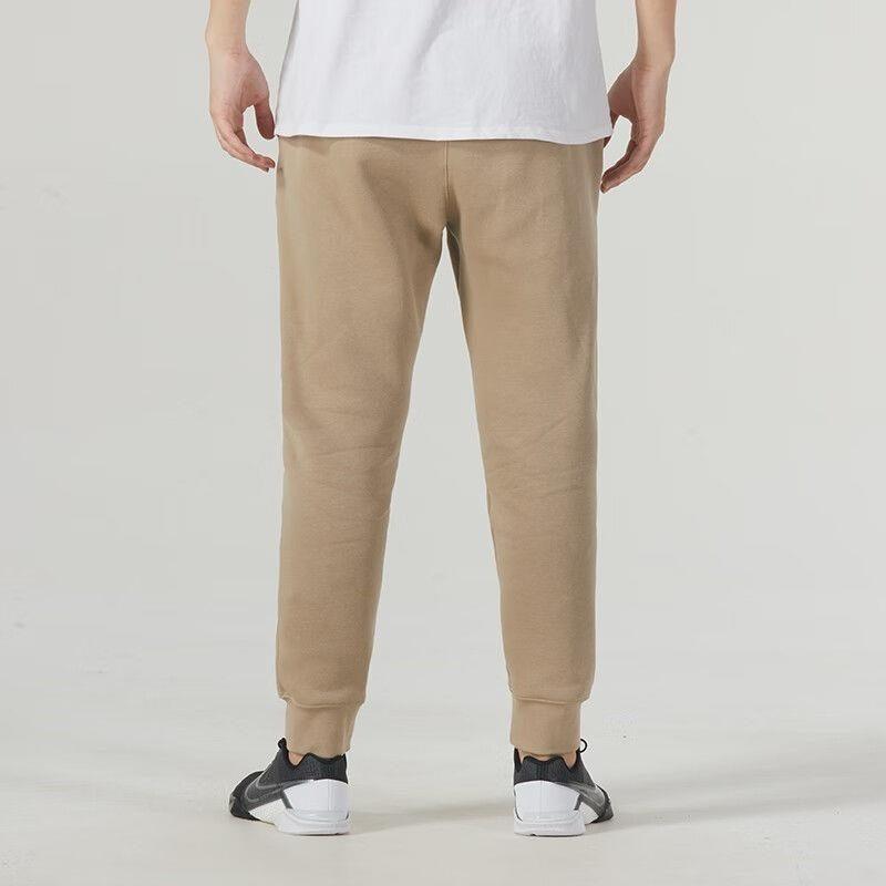 Nike Knitted Sweatpants Men's Khaki Moderate Cuffed Pants 716831-247