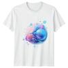 Abstract Water Bubble T-Shirt Undersea Nature Gift For Him And Her