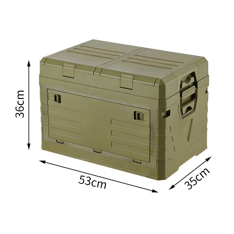 Car Trunk Storage Box - Versatile Organizer for Car Supplies and Outdoor Use