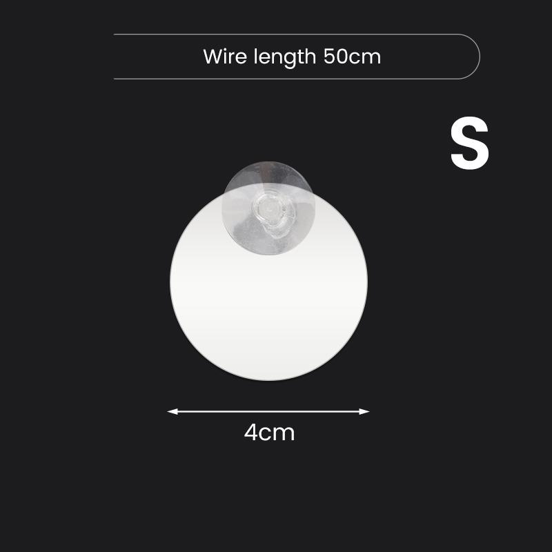 Aquarium Acrylic Betta Training Mirror Fish Tank Floating Mirror for Fish Betta Flowerhorn Cichlid Training Fish Tank Ornaments