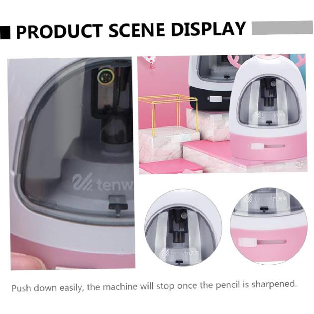 EXCEART Electric Pencil Sharpener Eye Liner Pencil Sharpeners Pencil Sharpeners Handheld Vertical Pencil Sharpener Personal Pencil Sharpener Pupils