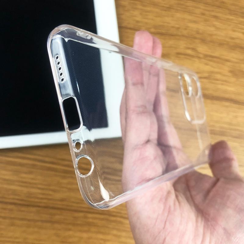 For Honor X5 HonorX5 6.5" Slim Crystal Clear Transparent Soft TPU Back Case Protection Skin Camera Protect Cover