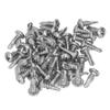 200 Pcs Self Drilling Screw M4.2x13mm 410 Stainless Steel Self Tapping Cross Round Head Drill