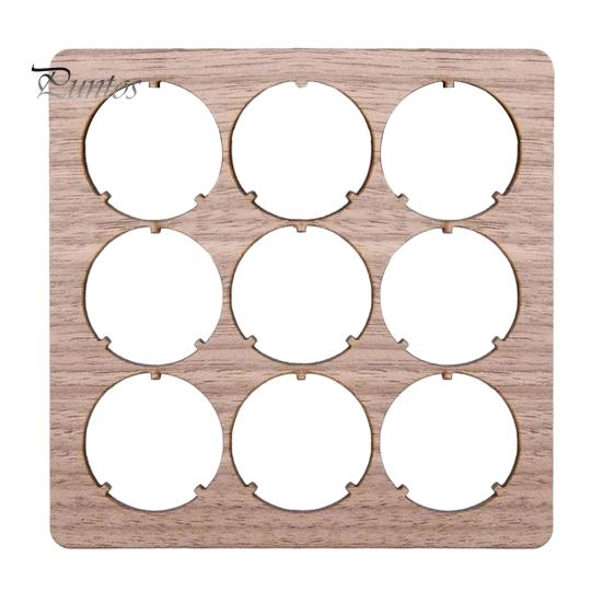 

Подставка под пивную крышку для мужчин, подарок любителям пива, домашний декор для мужчин, вмещает 9 крышек, отделка под дерево в деревенском стиле, подарок для него, подарки для папы