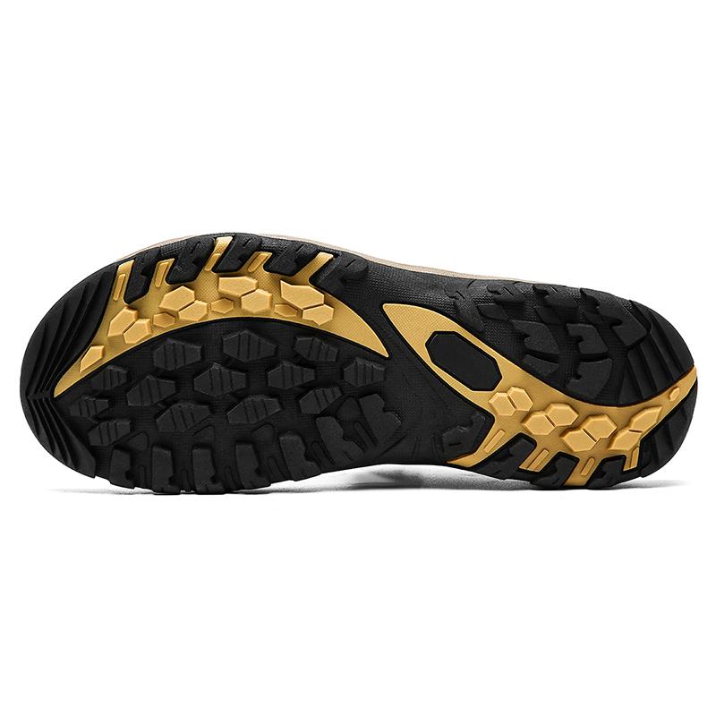 Store Ægte Læder Herre Sandaler Sommer Herre Strand Sandaler Udendørs Sandaler Til Mænd