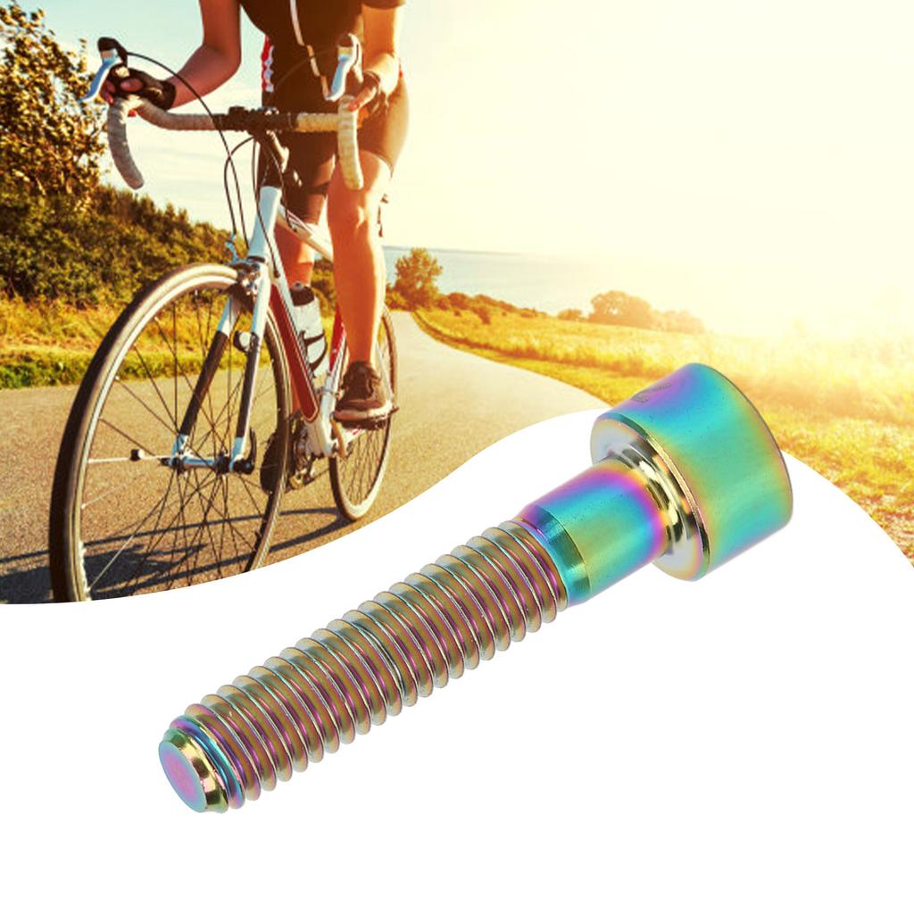 Headset Stem Top Fixing M6x30mm Column Head Bike Stem Screw Alloy for Bike Repair