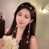 Premium Handmade Diamond-Encrusted Butterfly Tassel Hairpin Casson Fairy Beauty Headband Princess Headband Elf Headgear Hair Accessories