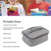 Electric Heated Lunch Box USB Powered Portable Oven Food Warmer Easy Cleaning Oxford Cloth for Office Travel Gym Camping Picnic