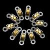 20pcs/lot Sliding Doors and Windows Rollers Pulley Metal Window Pulley Heavy Bearing Rollers Panning Cupboard Door Wheels