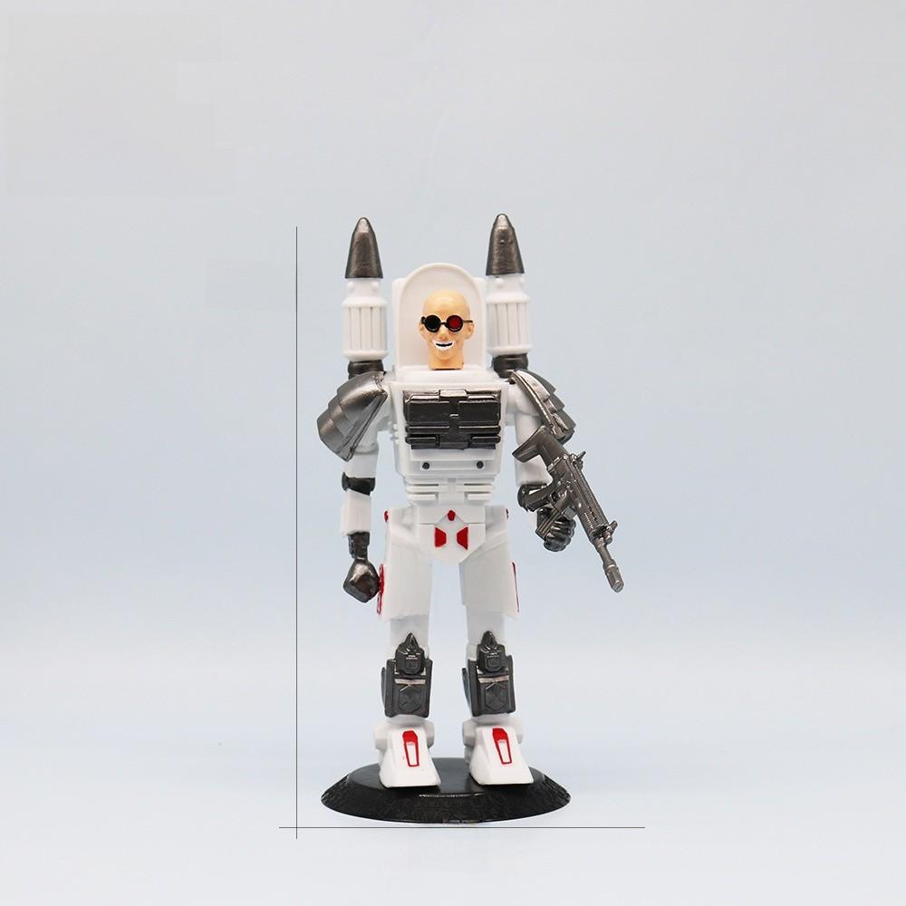 Pvc Man Drill Action Figure Toy With Poseable Joints For Collectors Display And