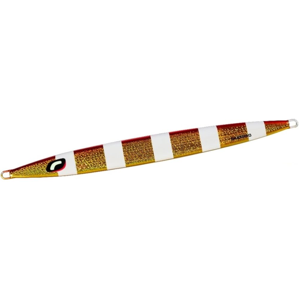 Shimano Ocea Long Weaver 500g Offshore Jig Red Gold Zebra Fishing Tackle