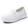 Nurse Shoes Women's Spring Summer Hollow Soft Sole Breathable Deodorant Non-slip Leather Work Special Medical Shoes