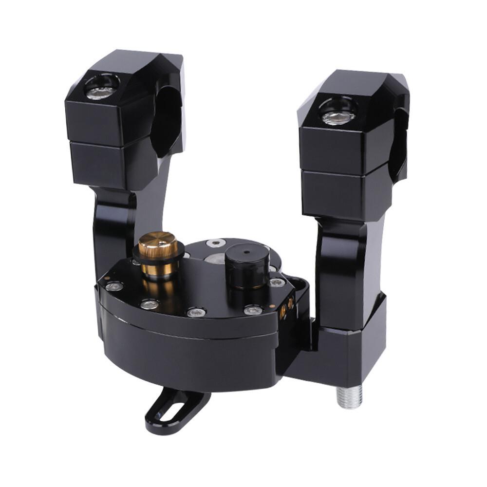 CFMoto 450MT 800MT IBEX Adjustable Steering Stabilizer Black