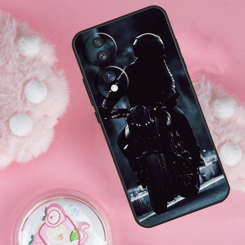 

Fashion Motorcycle Man Case For Honor 200 Pro 50 70 90 Lite X9b X9a X8b X8a X8 X9 X9c Honor Magic 7 6 5 Lite Cover Honor 200 Lite