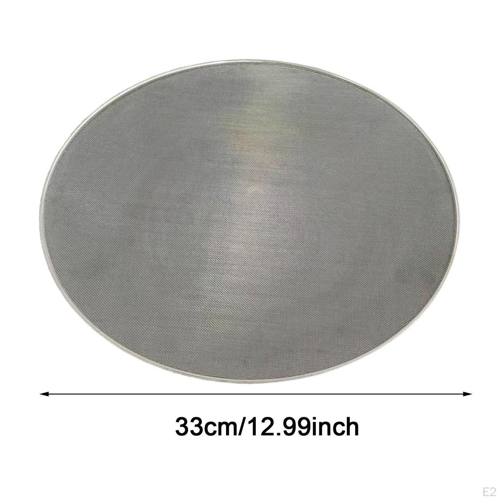 Ölablasssieb Anti-Schutz Wiederverwendbar Autozubehör Rund Einfach zu bedienen 12,99 Zoll Sieb für