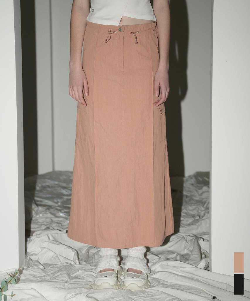 Urban Dress Line Cargo Maxi Skirt - 2Col