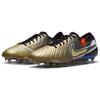 Nike Adidasi Tiempo Legend 10 Elite FG Golden Touch Unisex Metallic-Auriu-Mătase Negru Total-Crimson FJ2515-900