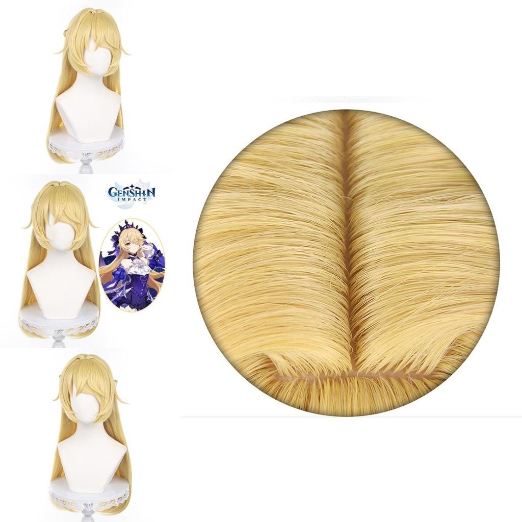 Genshin Impact Fischl Cosplay Wig Halloween Carnival Props