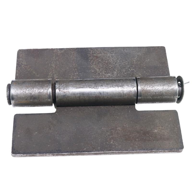 Heavy Duty Detachable Iron Welding Hinge for Doors and Trash Cans