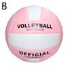 Official Size 5 Volleyball, Soft Indoor Outdoor Volleyball For Game Gym Training Beach Play, Volleyballs For Beginner, Teenager