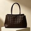 Tote Bag, Hand Woven Vegetable Basket Bag, Fashionable and Simple Shoulder Bag, Women's Large Capacity Commuting Handbag