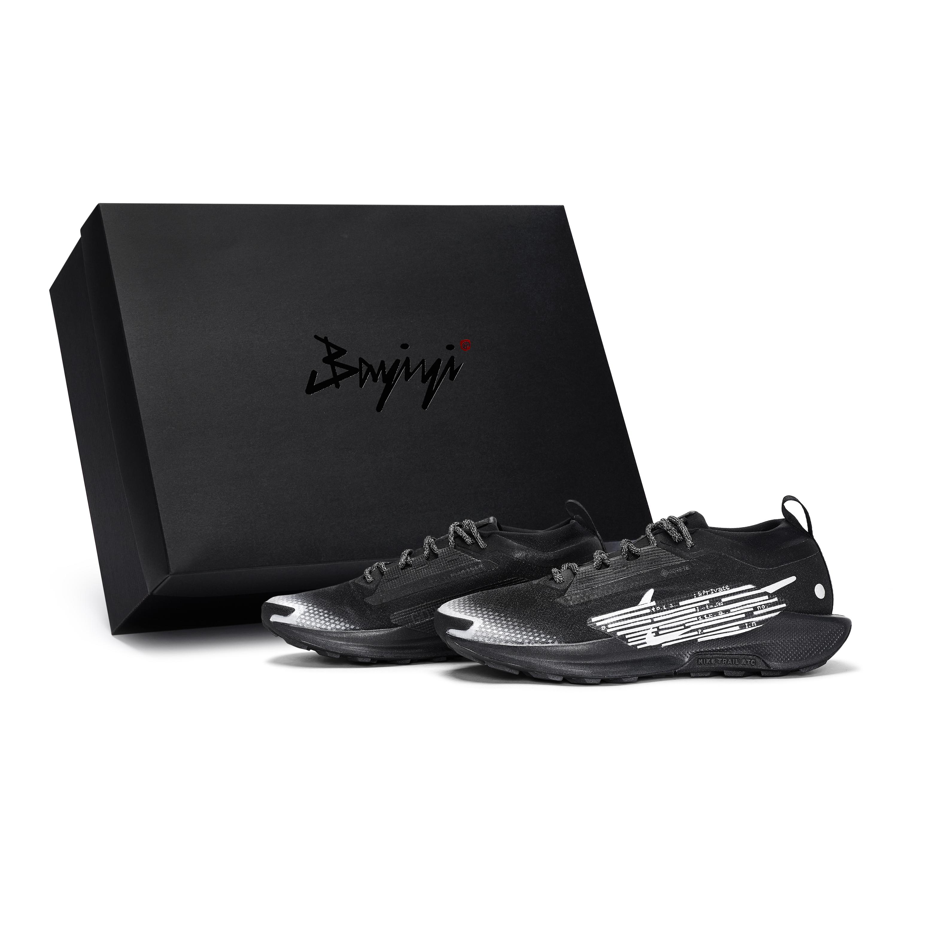 

Nike Pegasus Trail 5 Abrasion Resistant Low top Running Shoes Men s Black Silver FQ0908-002(Team80-S-BOX) 40