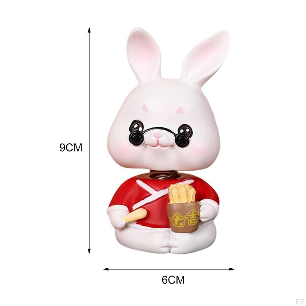 Statue Auto Innenraum Dekorationen Schüttelkopf Kuchenaufsätze Figur Wackel Figur für Auto