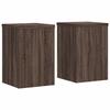 VidaXL Plant Stands 2 Pcs Brown Oak Engineered Wood, Flower Stand, Pot Stand, Plant Support 852903