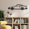 Eisen Wandkunst Skulptur Großes Sportauto Metall Dekor Geschenk für Zuhause Büro