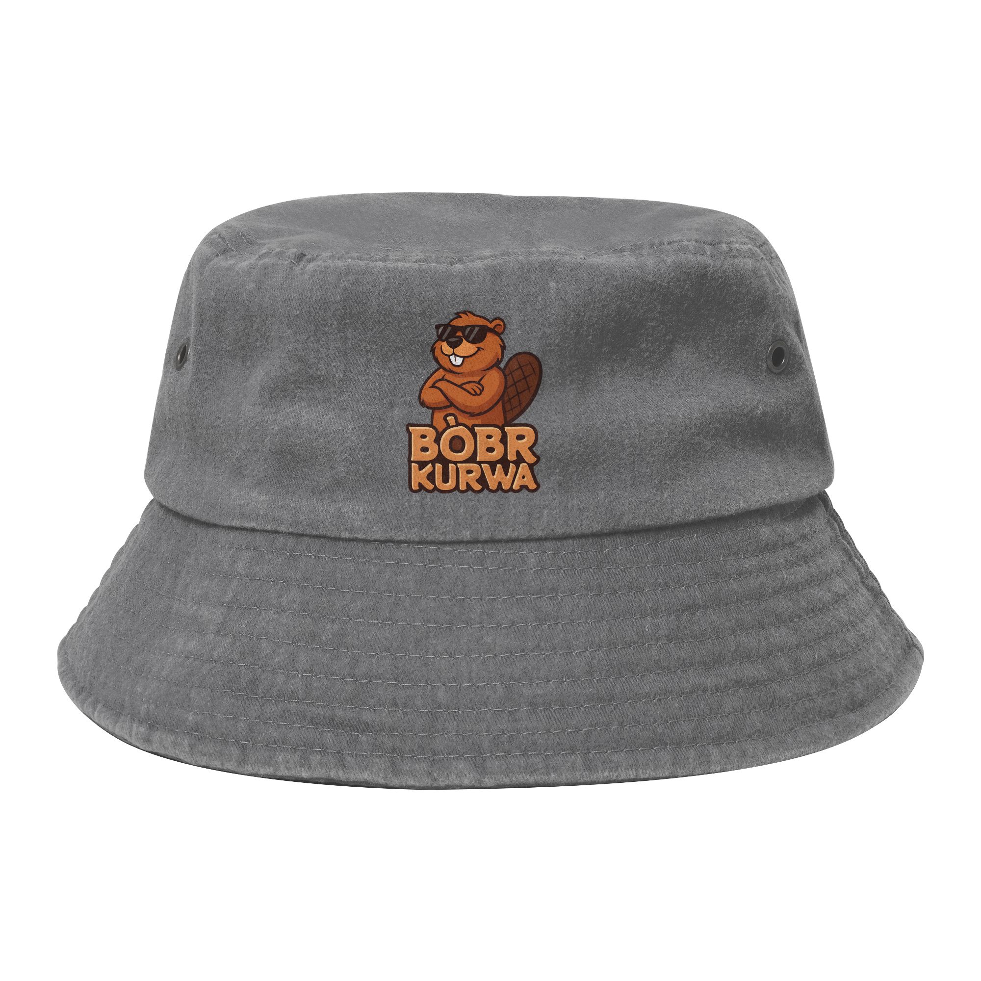 Stylish Bobr Kurwa Bober Beaver Boberek Bucket Hat Women Unisex Lightweight Outdoor Sport Fishing Caps Travel Headwear One Size