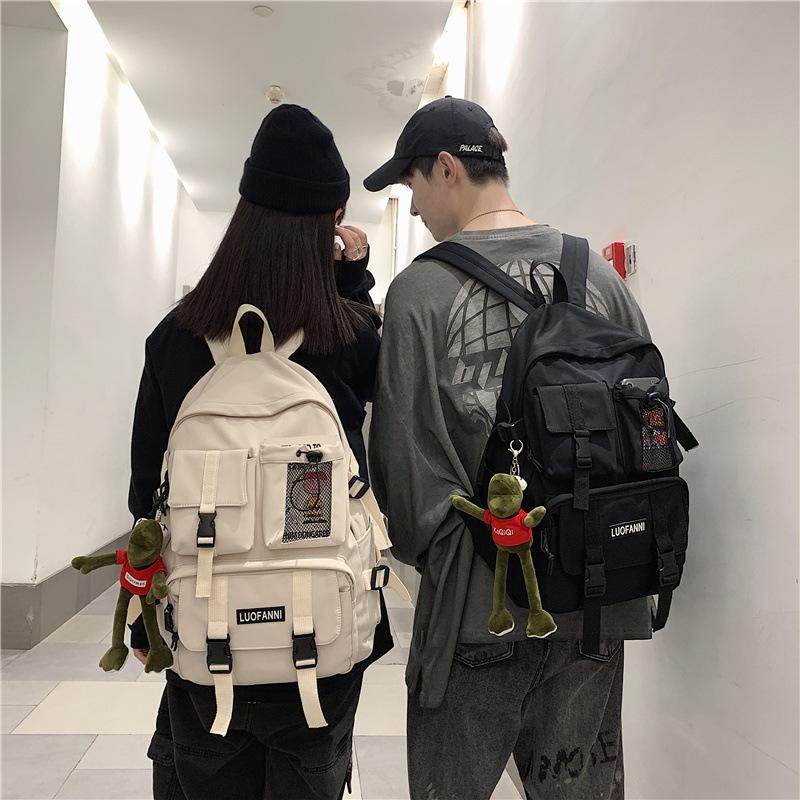 Sac à main et sac à dos pour femme, multifonctionnel, pour ordinateur portable, pour adolescent, en toile, cool, pour l'école, de haute qualité, pour garçon et fille