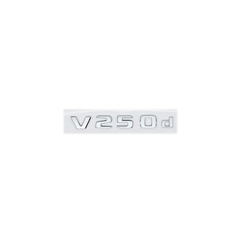 3D Letters V250d V300d NIGHT EDITION ABS Emblem for Mercedes Benz V Class W447 Car Fender Badge Trunk Nameplate Logo Sticker QO1